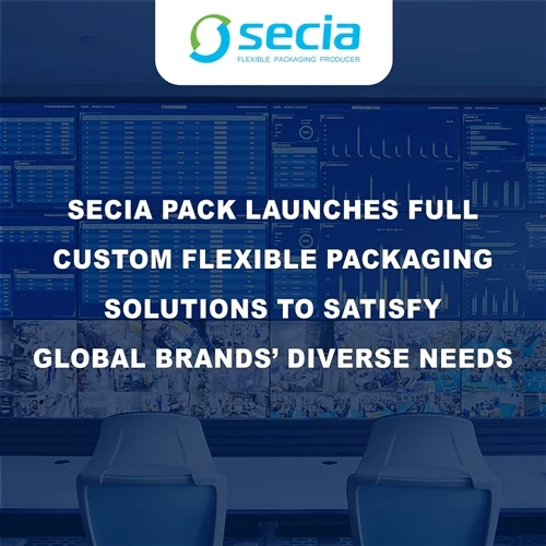 Secia Pack מרחיבה את טווח ההתאמה האישית המלאה לאריזות גמישות, ותומכת בדרישות האריזה המגוונות של מ...