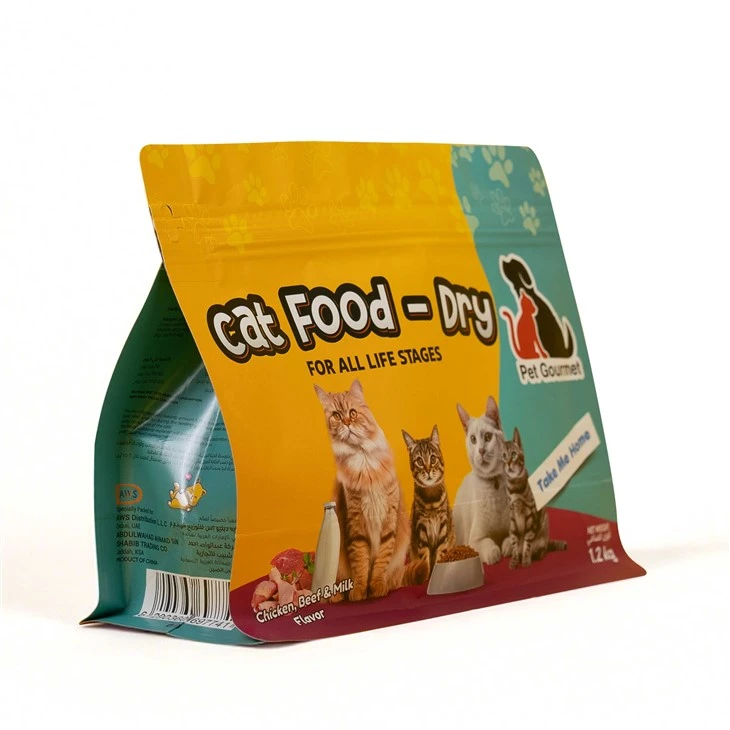 Flat Bottom Cat Food Pouch